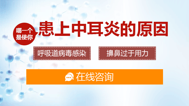 导致中耳炎的病因有哪些